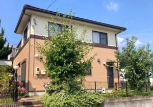 名張市の2階建て住宅リフォーム/外壁塗装とベランダ防水