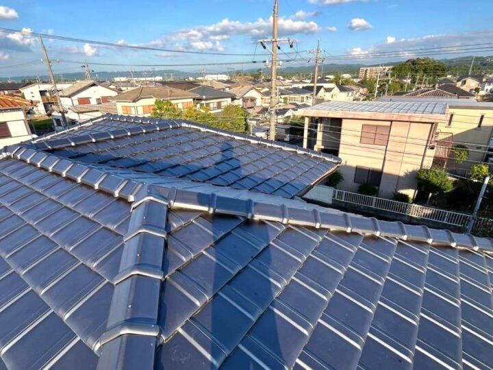名張市で屋根葺き替え工事をして頂きましたI様より