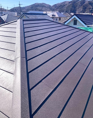 名張市で金属屋根工事をして頂きましたS様より